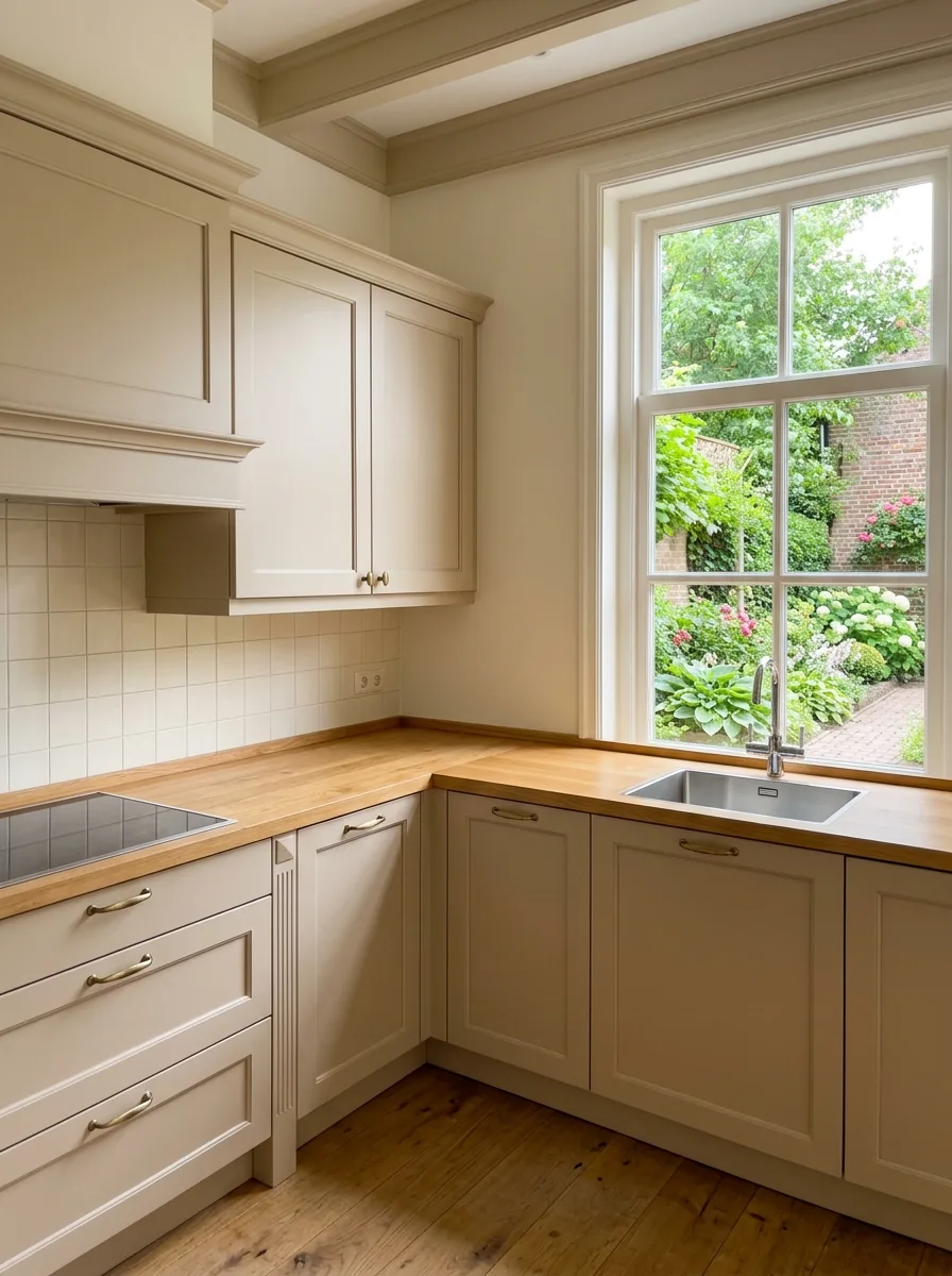 Landelijke keuken in sahara beige