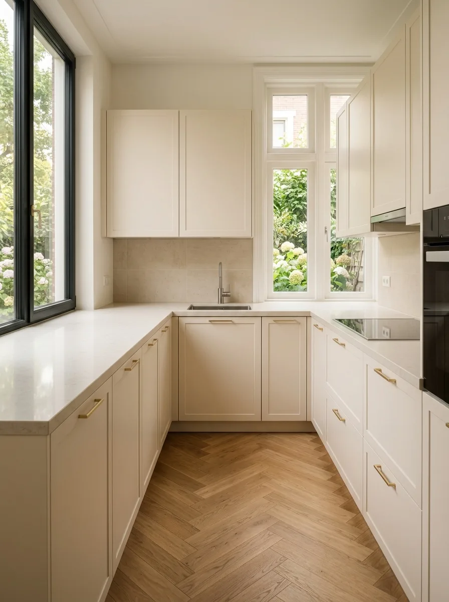 Tijdloze keuken in magnolia